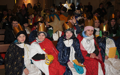 Aussendungsgottesdienst aller Dülmener Sternsinger