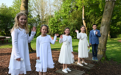 Erstkommunionfeier und Dankgottesdienst in St. Agatha