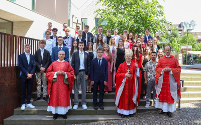 Firmung in St. Viktor